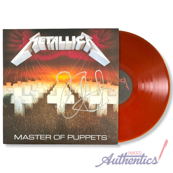 Metallica Signed Autographed Vinyl LP “Master Of Puppets” PSA/DNA Authentic