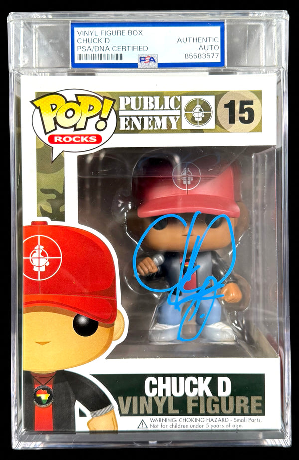 Chuck D Signed Autographed Funko Pop #15 PSA/DNA Authenticated
