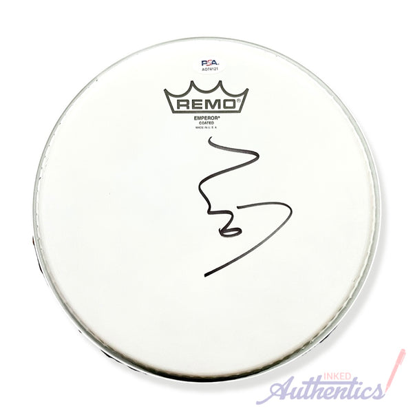 Lars Ulrich Signed Autographed 10” Drumhead PSA/DNA Authentic