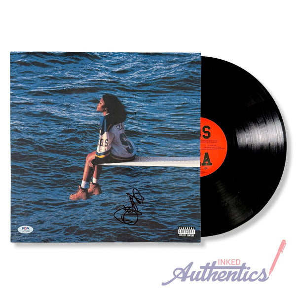 SZA Signed Autographed Vinyl LP "SOS" PSA/DNA Authenticated
