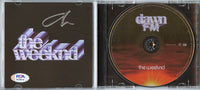 The Weeknd Signed Autographed CD "Dawn FM" PSA/DNA Authenticated