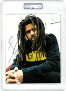 J. Cole Signed Autographed 8x10 Photo PSA/DNA Authenticated