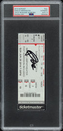Big Boi Signed Autographed Full Ticket “Summerfest” Tour 6/29/14 PSA/DNA 10 Gem Mint