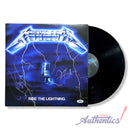 Metallica Signed Autographed Vinyl LP “Ride The Lightning” PSA/DNA Authenticated