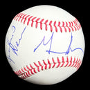 Gavin Newsom & Jennifer Newsom Signed Autographed Baseball PSA/DNA Authenticated