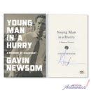Gavin Newsom Signed Autographed Hardcover Book “Young Man In A Hurry” PSA/DNA Authenticated
