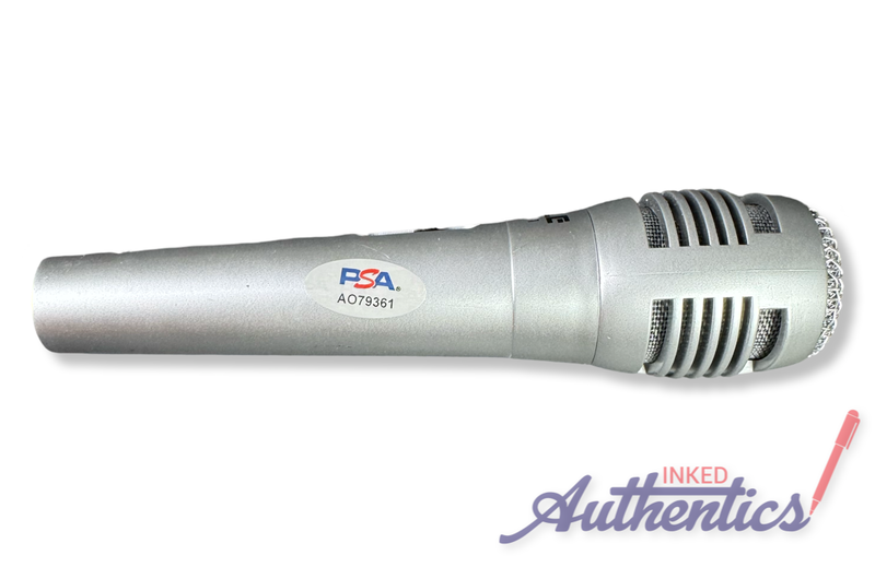 Dave Blunts Signed Autographed Microphone PSA/DNA Authenticated