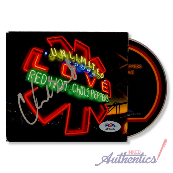 Chad Smith Signed Autographed CD "Unlimited Love" PSA/DNA Authenticated