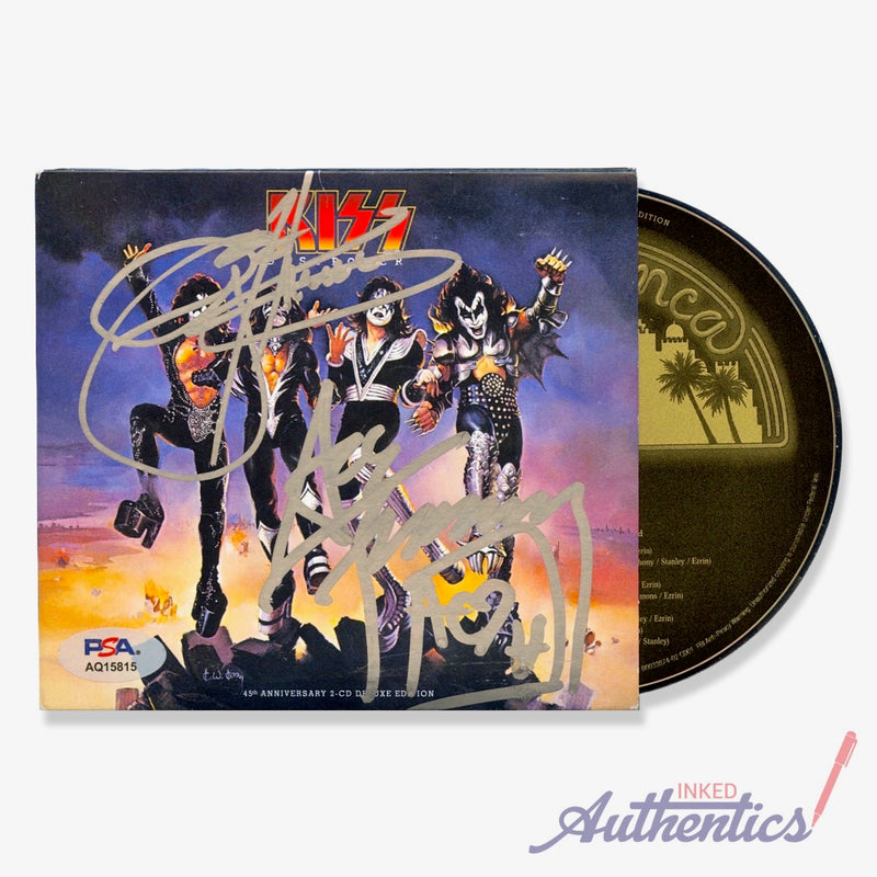 Kiss Signed Autographed CD 
