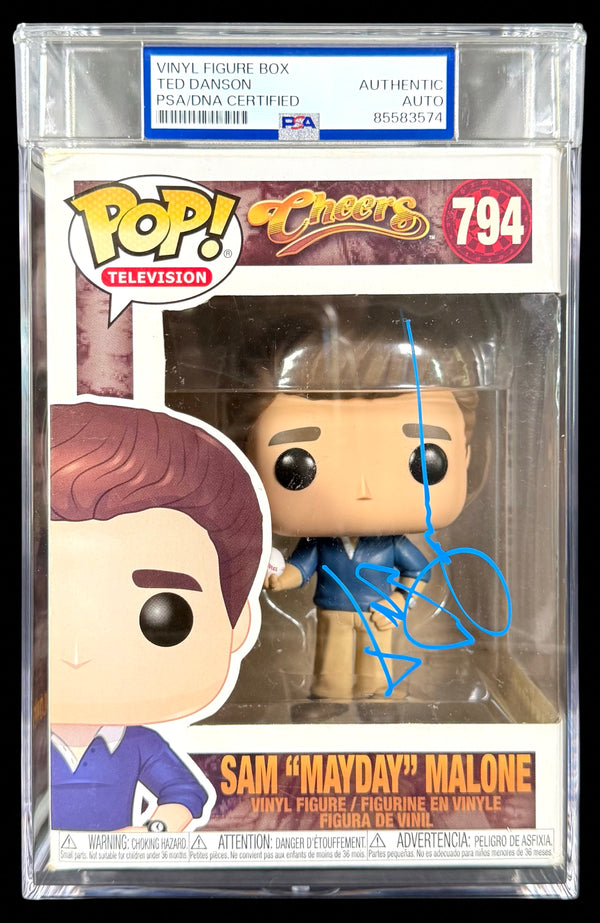 Ted Danson Signed Autographed Funko Pop #794 Sam Malone PSA/DNA Authenticated