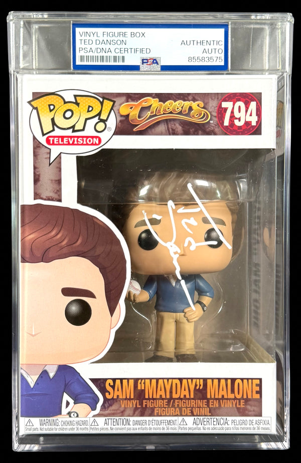 Ted Danson Signed Autographed Funko Pop #794 Sam Malone PSA/DNA Authenticated