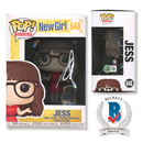 Zooey Deschanel Signed Autographed Funko Pop