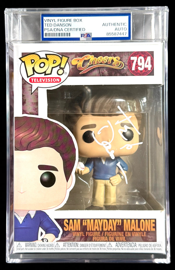 Ted Danson Signed Autographed Funko Pop #794 Sam Malone PSA/DNA Authenticated