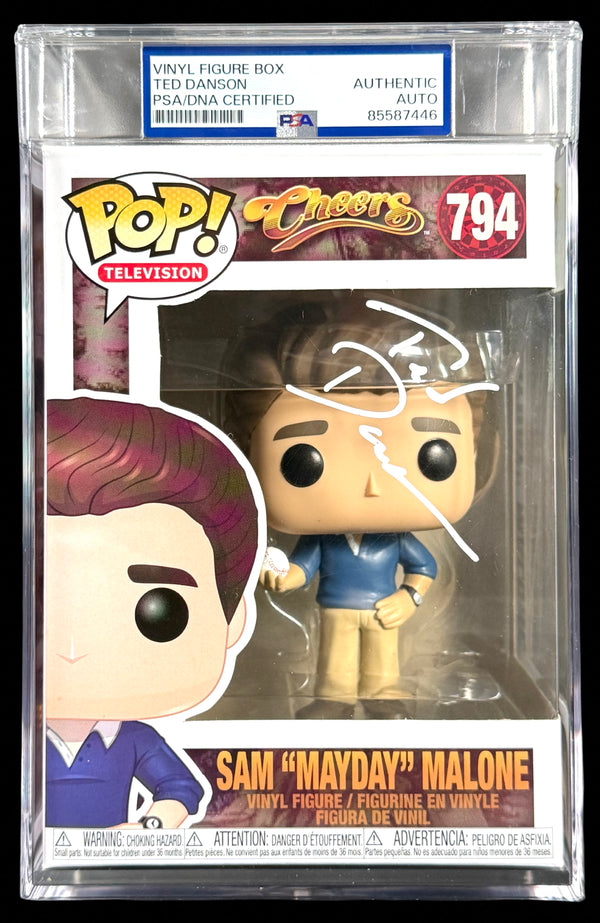 Ted Danson Signed Autographed Funko Pop #794 Sam Malone PSA/DNA Authenticated