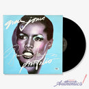 Grace Jones Signed Autographed Vinyl LP "Portfolio" PSA/DNA Authenticated