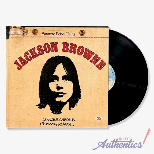Henry Diltz Signed Autographed Vinyl LP "Jackson Browne" PSA/DNA Authenticated