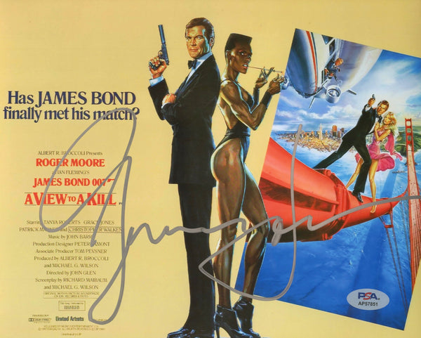 Grace Jones Signed Autographed 8x10 Photo PSA/DNA Authenticated