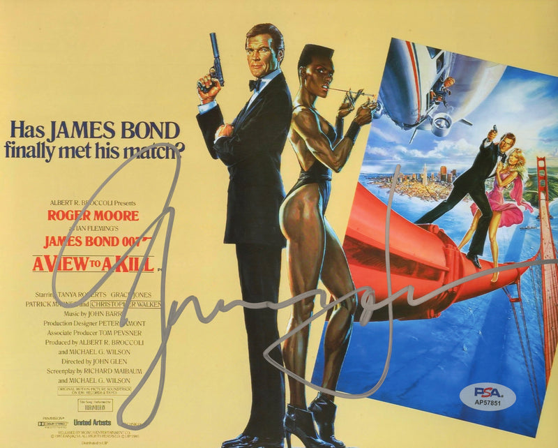 Grace Jones Signed Autographed 8x10 Photo PSA/DNA Authenticated