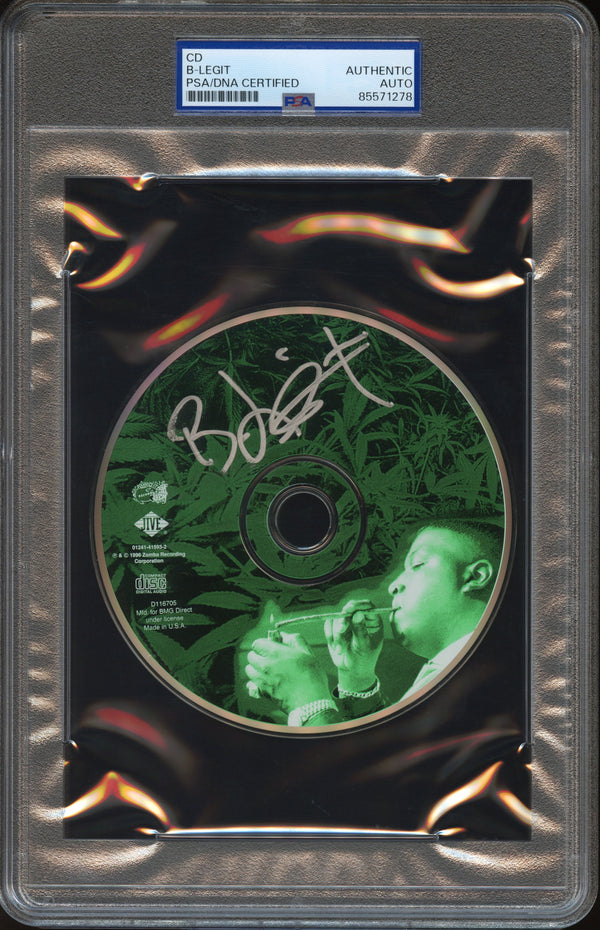 B-Legit Signed Autographed CD "The Hemp Musuem" PSA/DNA Authenticated