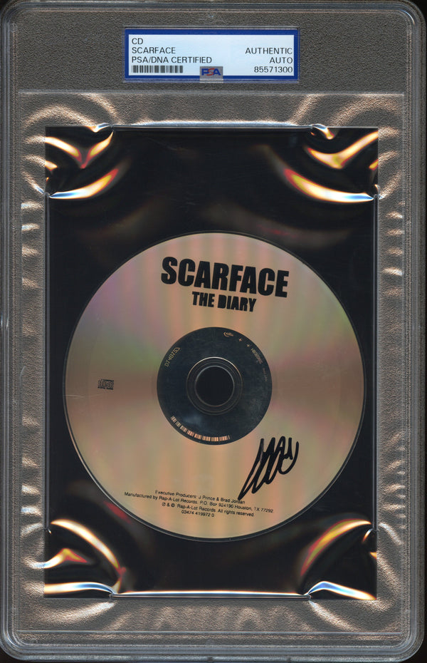 Scarface Signed Autographed CD "The Diary" PSA/DNA Authenticated