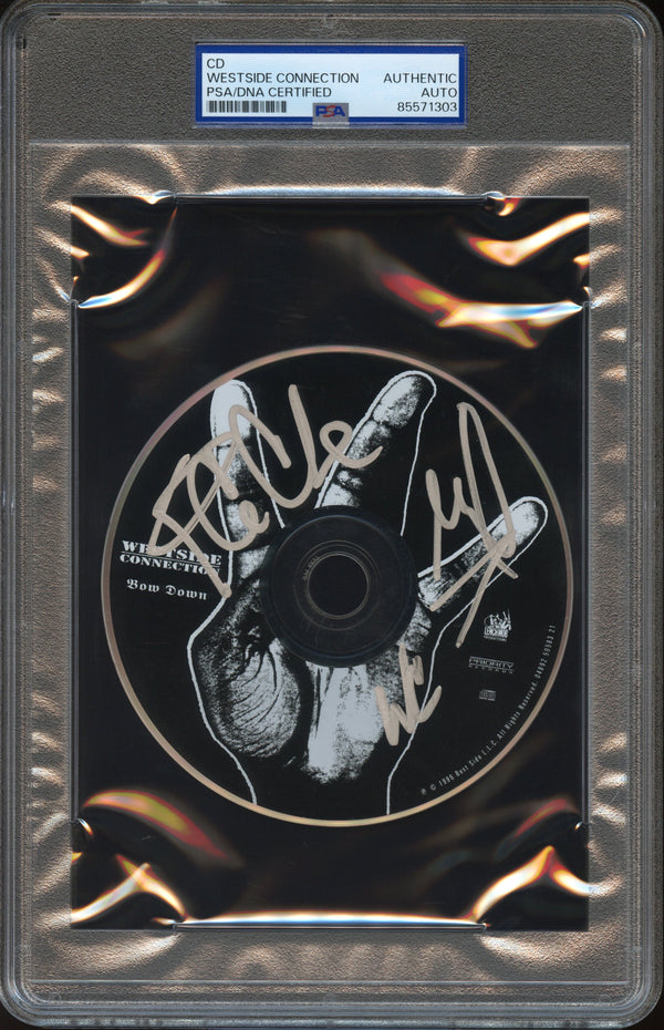 Westside Connection Signed Autographed CD "Bow Down" PSA/DNA Authenticated