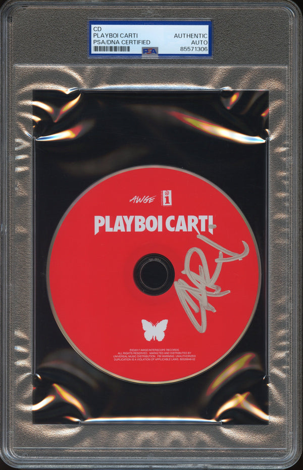 Playboi Carti Signed Autographed CD “Playboi Carti” PSA/DNA Authenticated