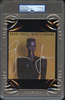 Grace Jones Signed Autographed CD Cover "Nightclubbing" PSA/DNA Authenticated