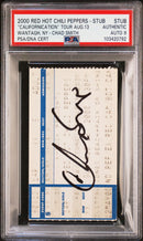 Chad Smith Signed Autographed Ticket Stub “Californication” Tour 8/13/2000 PSA/DNA 9 Mint
