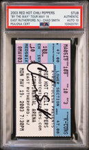 Chad Smith Signed Autographed Ticket Stub “By The Way” Tour 5/19/03 PSA/DNA 10 Gem Mint