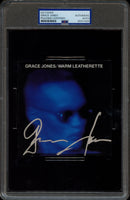 Grace Jones Signed Autographed CD Cover "Warm Leatherette" PSA/DNA Authenticated