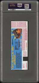 Chad Smith Signed Autographed Full Ticket “Californication” Tour 9/2/2000 PSA/DNA 10 Gem Mint