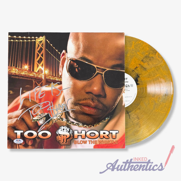 Too Short Signed Autographed Vinyl LP “Blow the Whistle” #051/500 PSA/DNA Authenticated