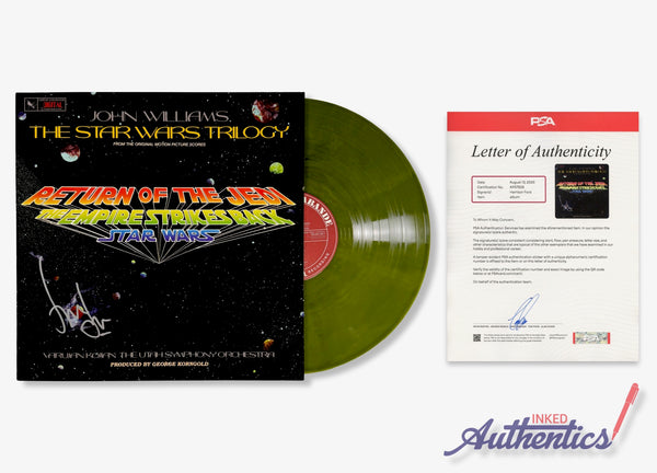 Harrison Ford Signed Autographed Vinyl LP "Star Wars Trilogy" PSA/DNA Authenticated