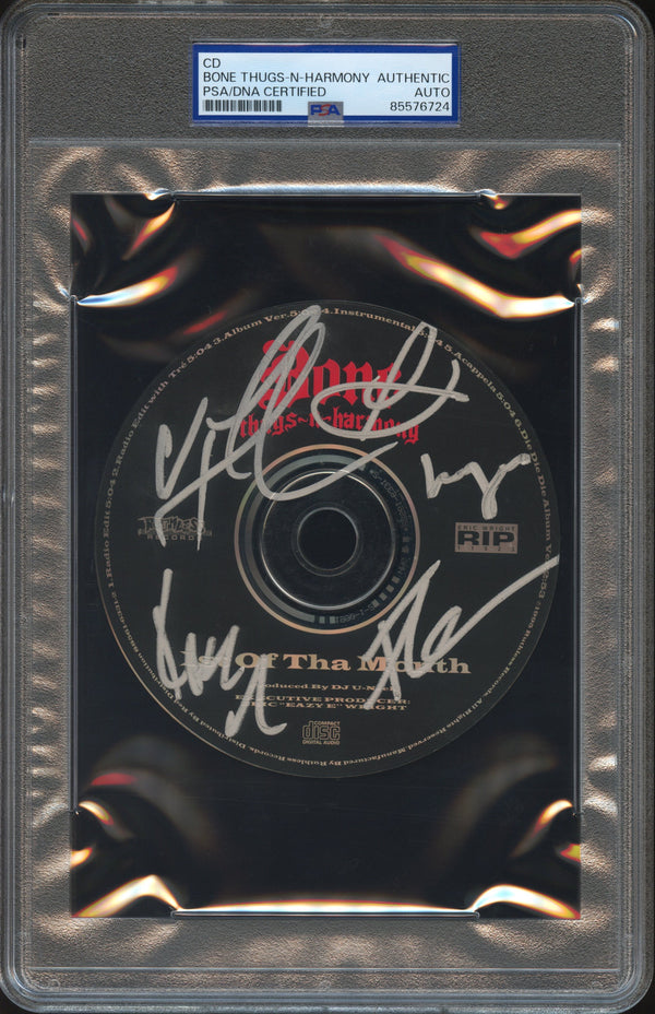 Bone Thugs-N-Harmony Signed Autographed CD "1st of tha Month" PSA/DNA Authenticated