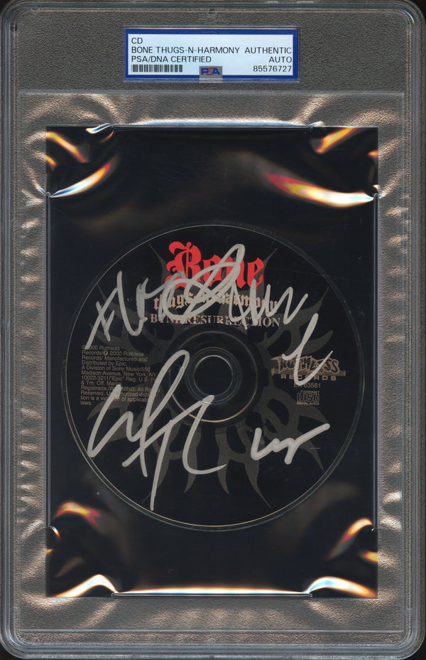 Bone Thugs-N-Harmony Signed Autographed CD "BTNHResurrection" PSA/DNA Authenticated