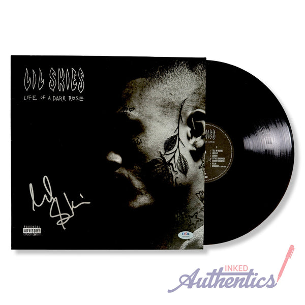 Lil Skies Signed Autographed Vinyl LP “Life of a Dark Rose” PSA/DNA Authenticated