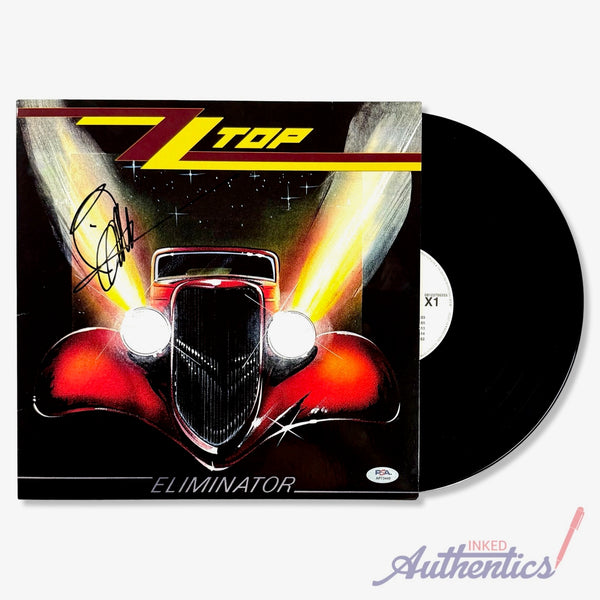 Billy Gibbons Signed Autographed Vinyl LP "Eliminator" PSA/DNA Authenticated