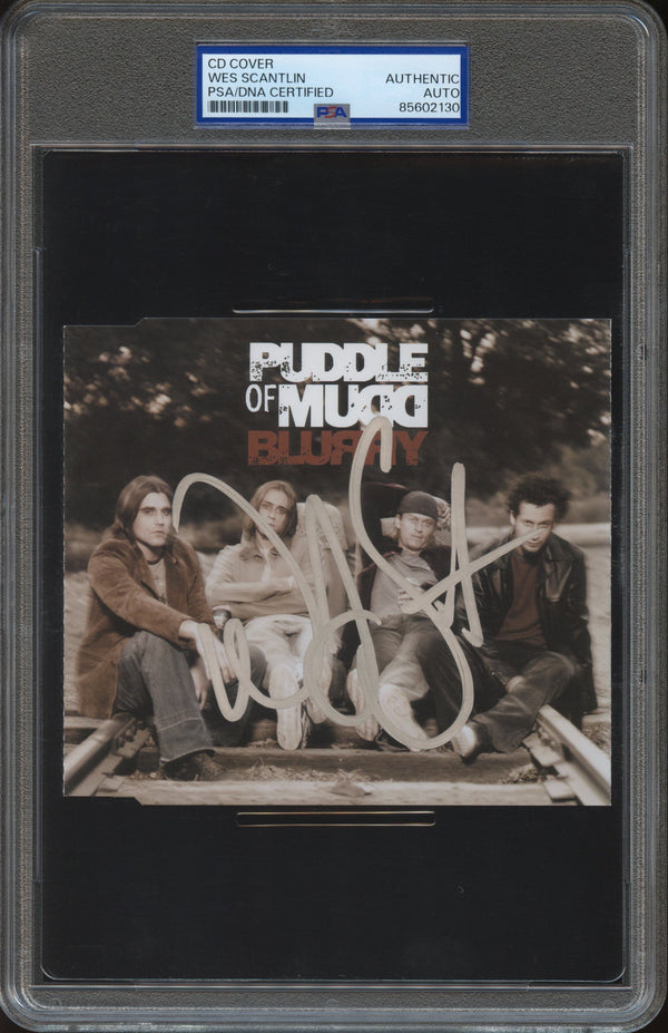 Wes Scantlin Signed Autographed CD Cover “Blurry” PSA/DNA Authenticated