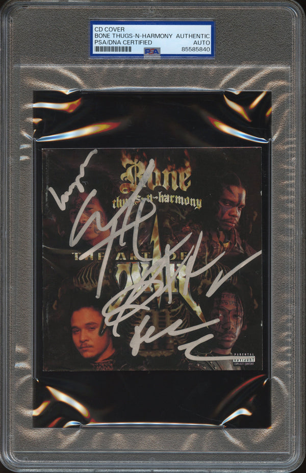 Bone Thugs-N-Harmony Signed Autographed CD Cover "The Art of War" PSA/DNA Authenticated