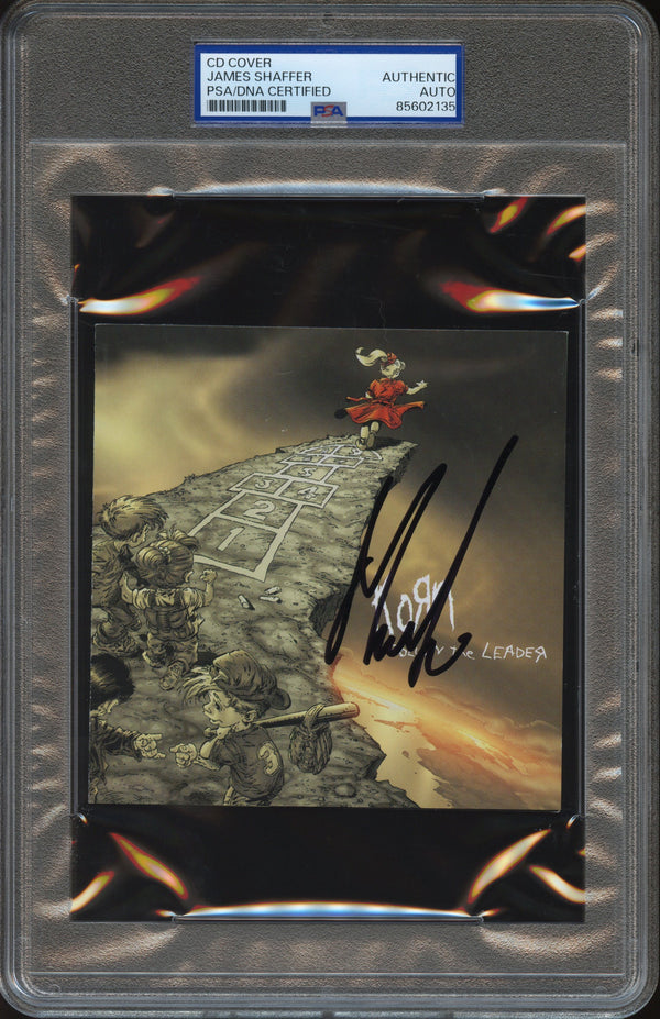 James “Munky” Shaffer Signed Autographed CD Cover "Follow the Leader" PSA/DNA Authenticated