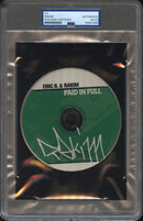 Rakim Signed Autographed CD "Paid In Full" PSA/DNA Authenticated