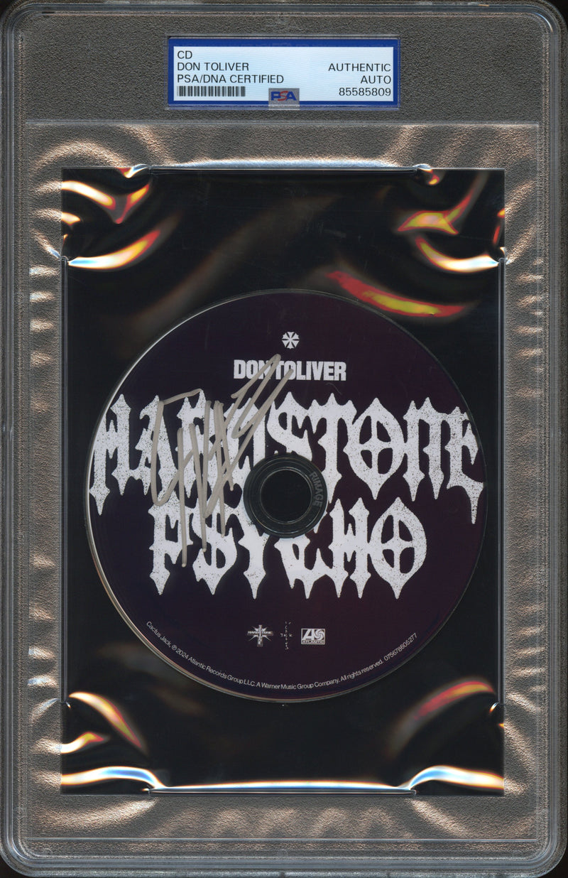 Don Toliver Signed Autographed CD “HARDSTONE PSYCHO” PSA/DNA Authenticated