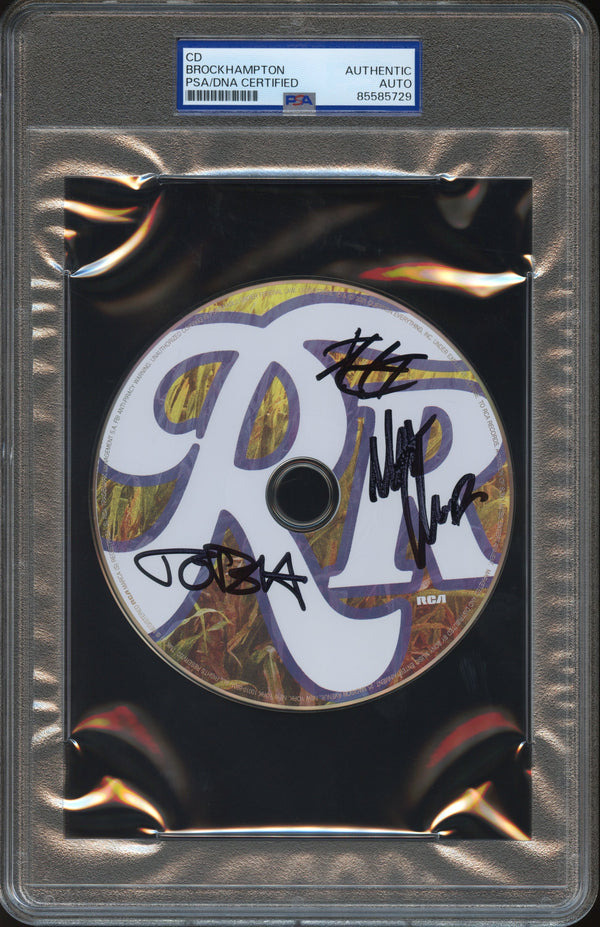BROCKHAMPTON Signed CD “Roadrunner: New Light, New Machine” PSA/DNA Authenticated