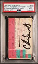 Chad Smith Signed Autographed Ticket Stub “One Hot Minute” Tour 11/13/95 PSA/DNA 9 Mint