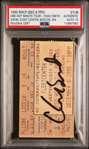 Chad Smith Signed Autographed Ticket Stub “One Hot Minute” Tour 2/8/96 PSA/DNA 10 Gem Mint