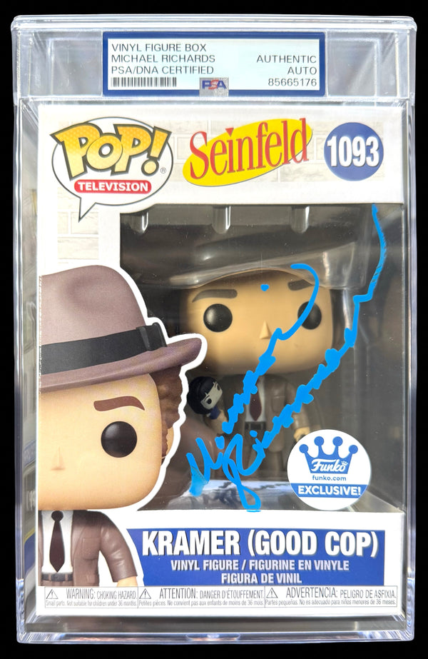 Michael Richards Signed Autographed Funko Pop #1093 Kramer (Good Cop) PSA/DNA Authenticated