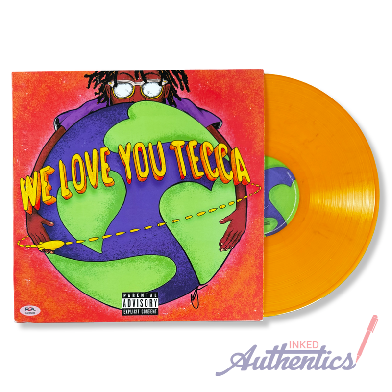 Lil Tecca Signed Autographed Vinyl LP “We Love You Tecca” PSA/DNA Auth Lil Tecca Signed Autographed Vinyl LP “We Love You Tecca” PSA/DNA Auth