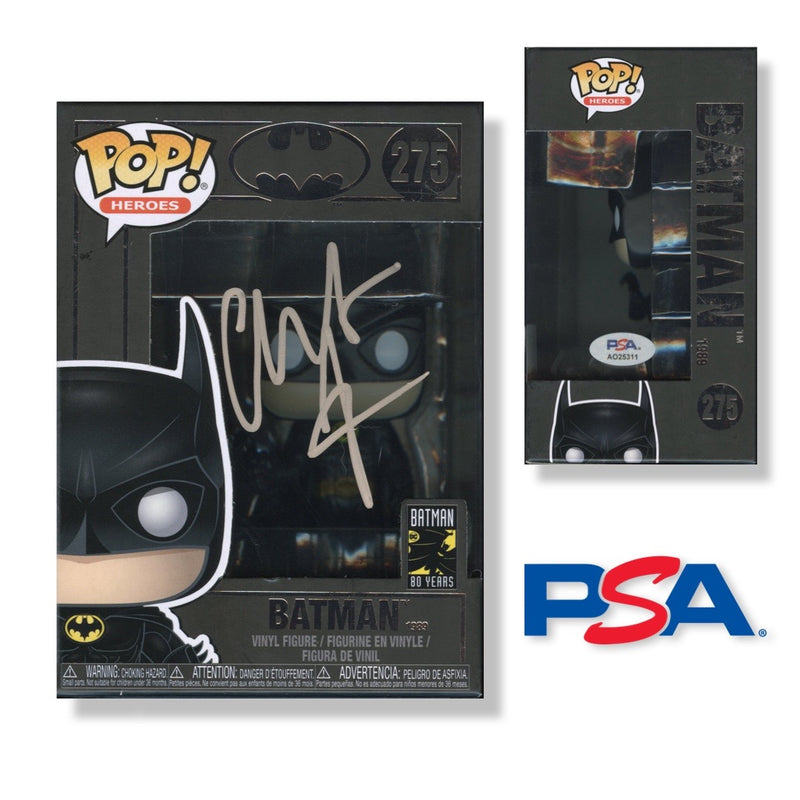 Christian Bale Signed Autographed Funko Pop