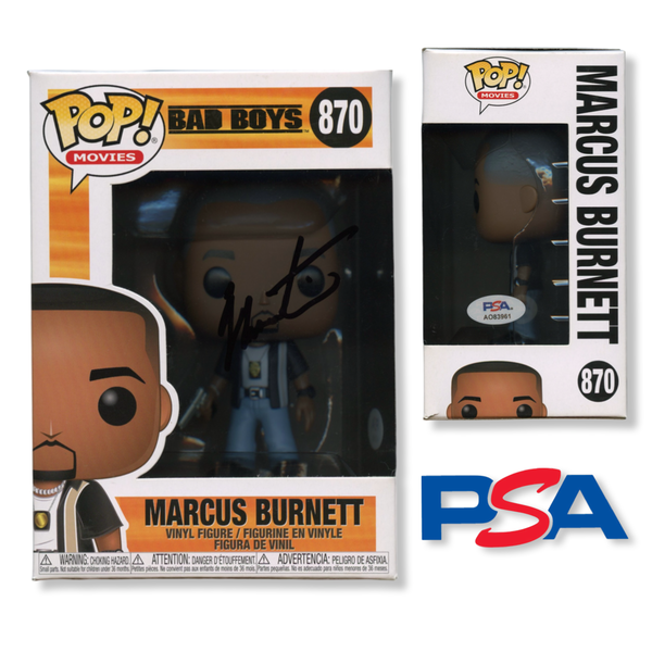 Martin Lawrence Signed Autographed Funko Pop #870 Marcus Burnett PSA/DNA Authenticated
