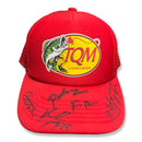 Fuerza Regida Signed Autographed "TQM" Hat PSA/DNA Authenticated